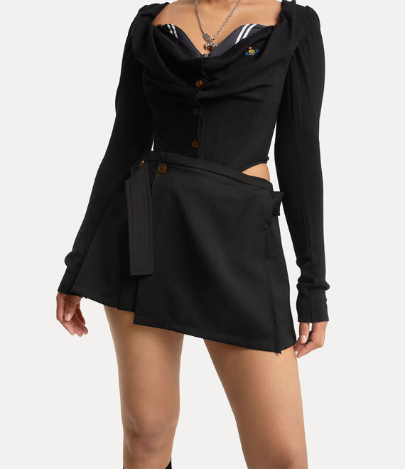 Vivienne Westwood Meghan Kilt in BLACK